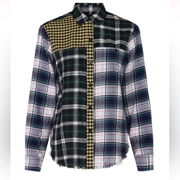 Rails $150 Brando Top in Mixed Brooklyn Plaid Size Xs - Picture 15 of 15
